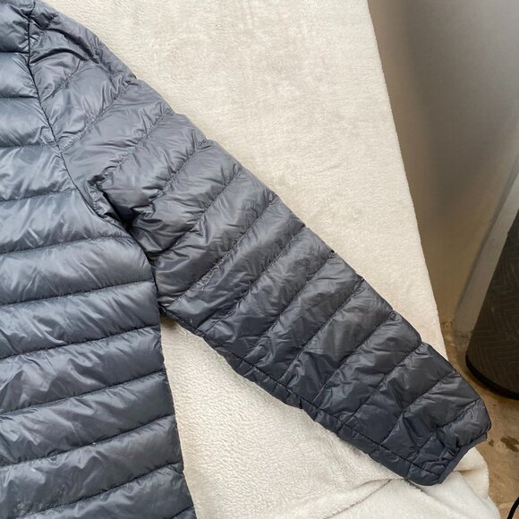 Champion Men's Down Puffer Jacket Size S Black Down & Feather - Picture 12 of 15